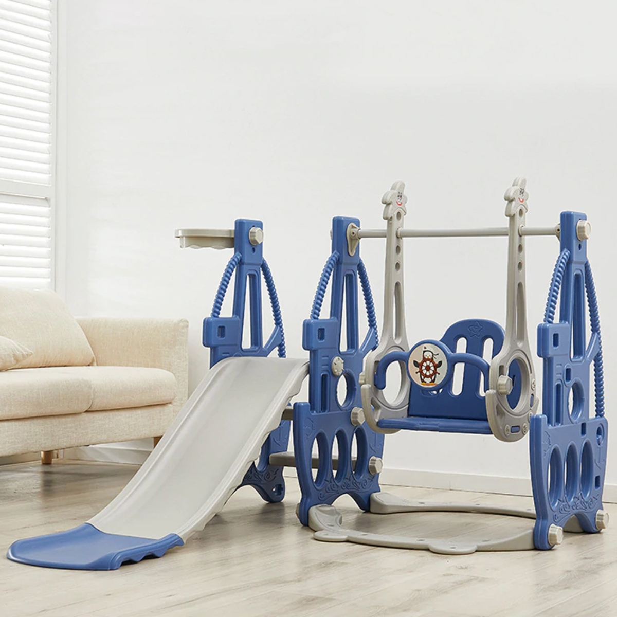 Little Story 3-in-1 Swing with Slide Toddler, 0-2 Years