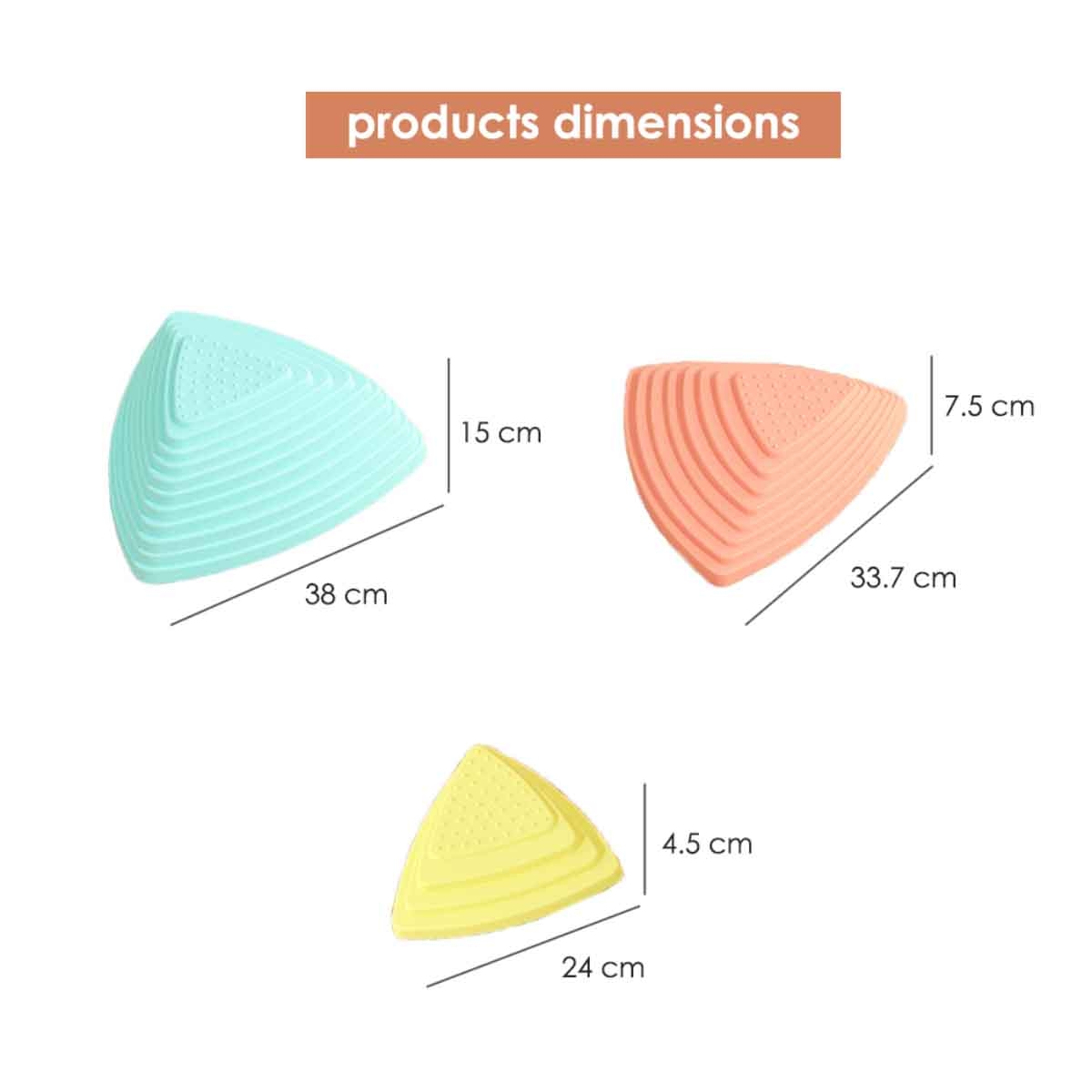 ليتل ستوري طقم أحجار توازن للأطفال، 5 قطع، 0–2 سنة