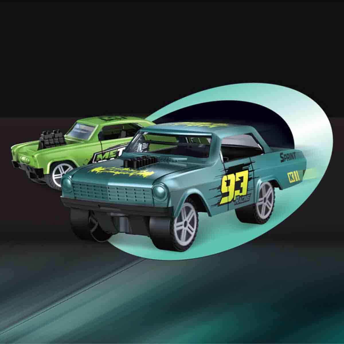 Little Story 8-in-1 Slide Diecast Toy Car Playset Unisex, 3-4 Years