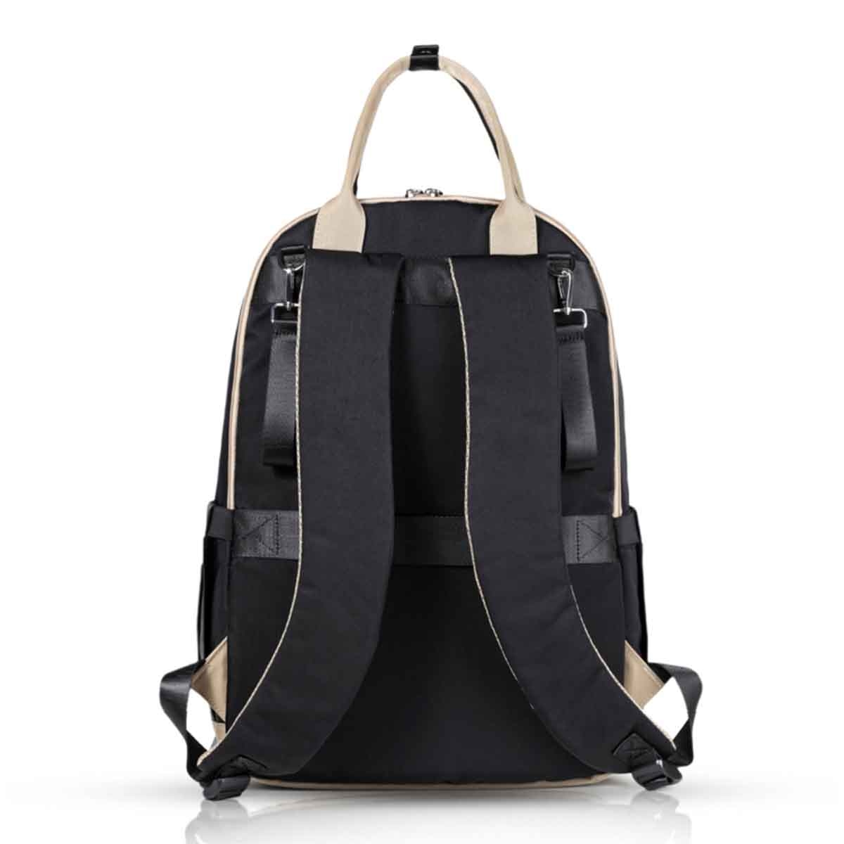 Little Story Black Kenzie Mom Dad Travel Diaper Backpack