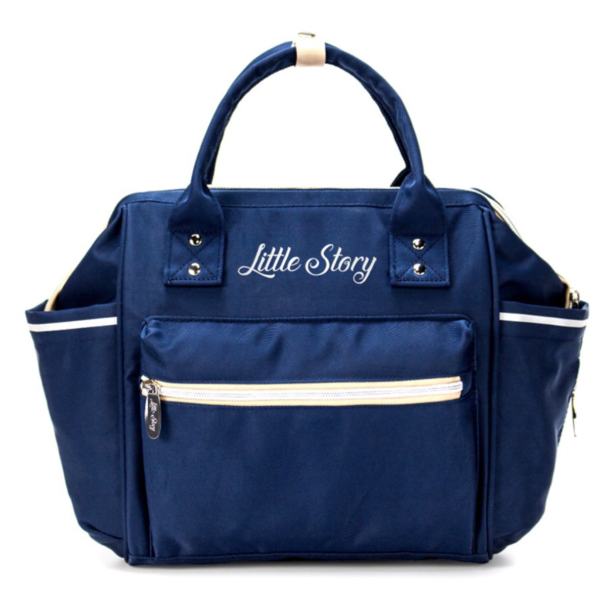 Little Story Blue Beige Ace Diaper Bag Toddler