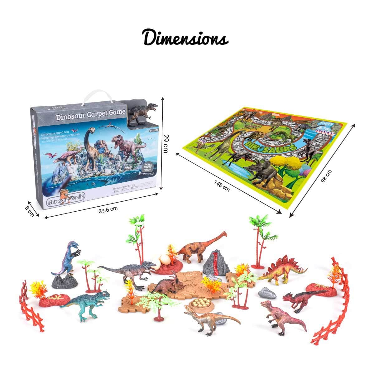 Little Story Dino World Playset Unisex, 3-4 Years
