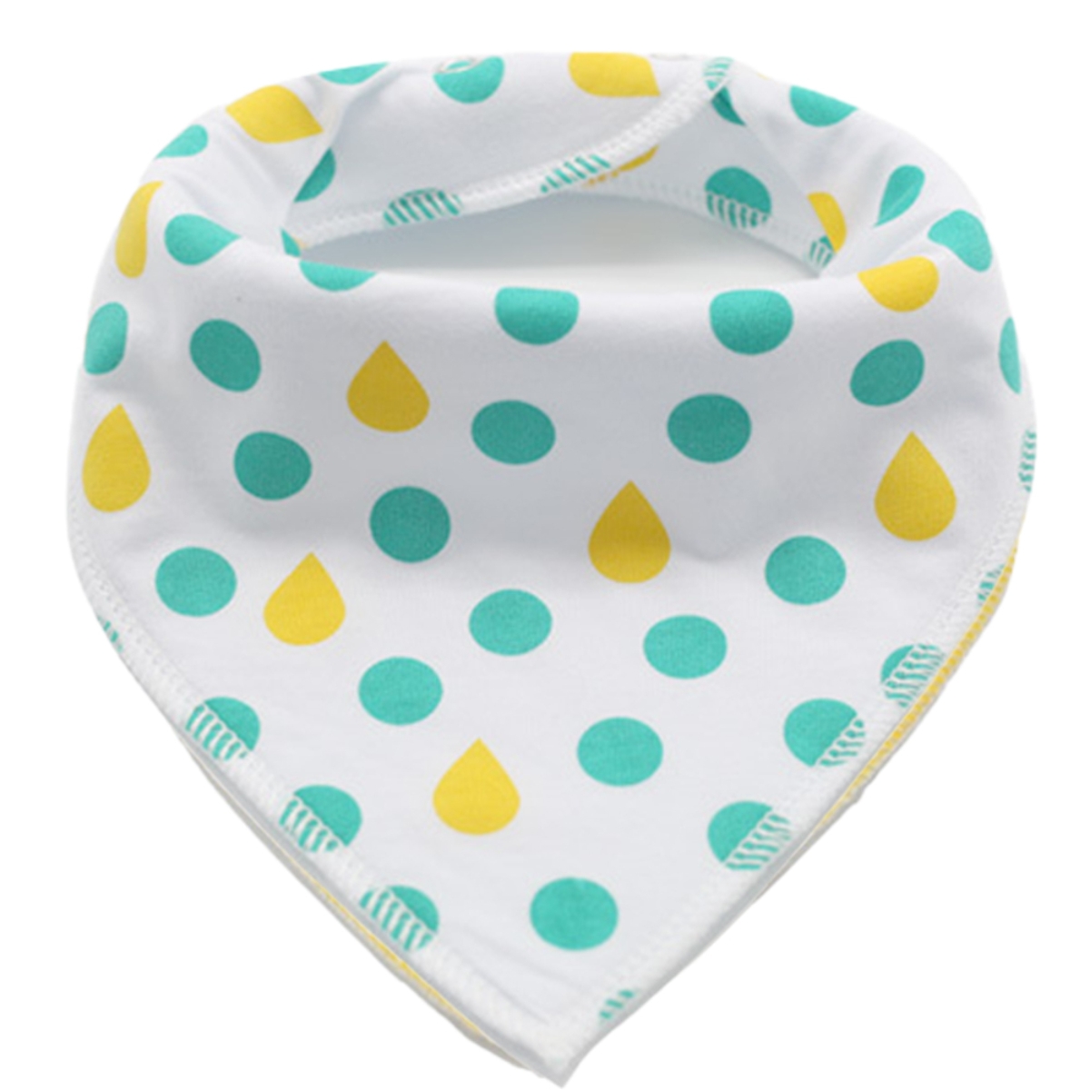 ليتل ستوري مريلات مثلثية بطبعة ديناصور للرضع، 0-2 سنة، مجموعة من 4