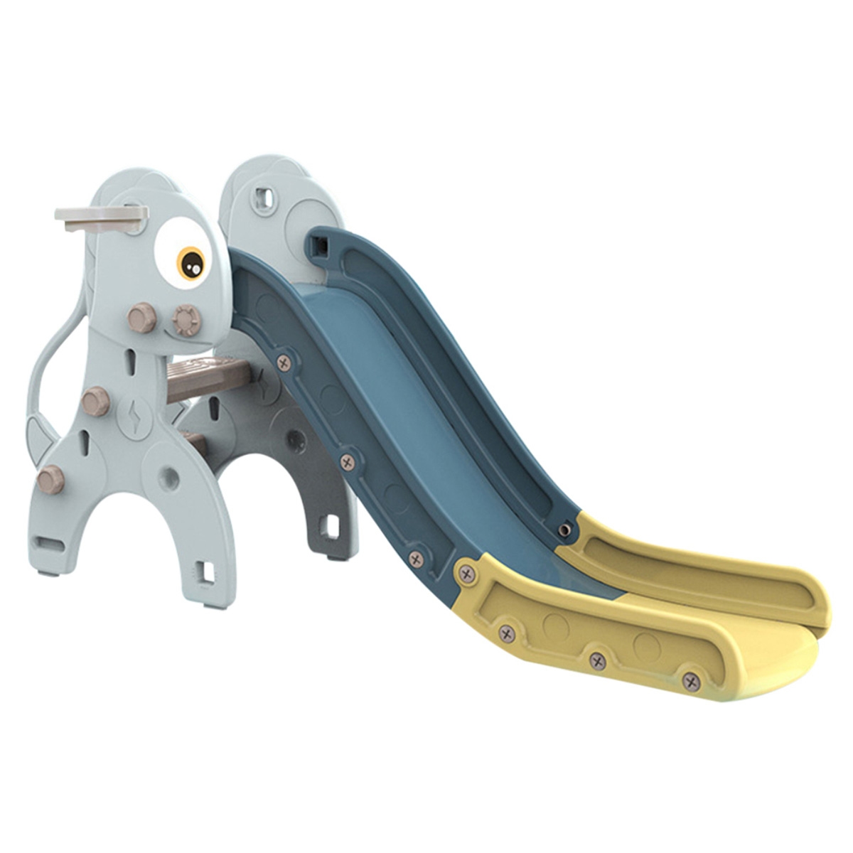 Little Story Dinosaur Slide with Basket Ball Hoop Unisex, 3-4 Years