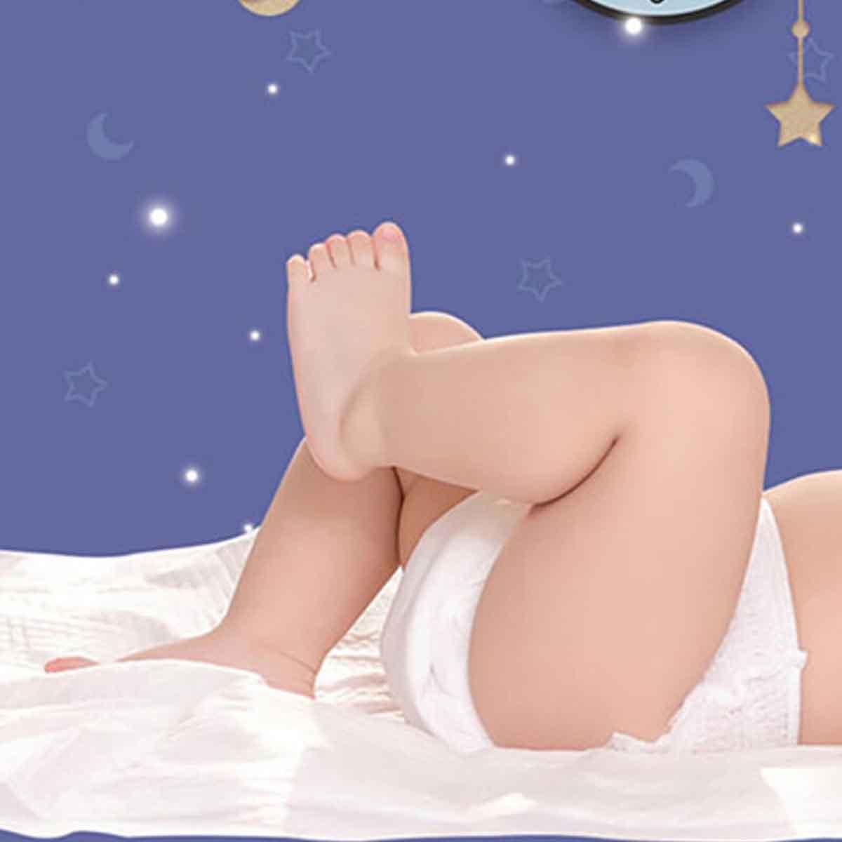 Little Story Blue Disposable Diaper Changing Mats, Pack of 20