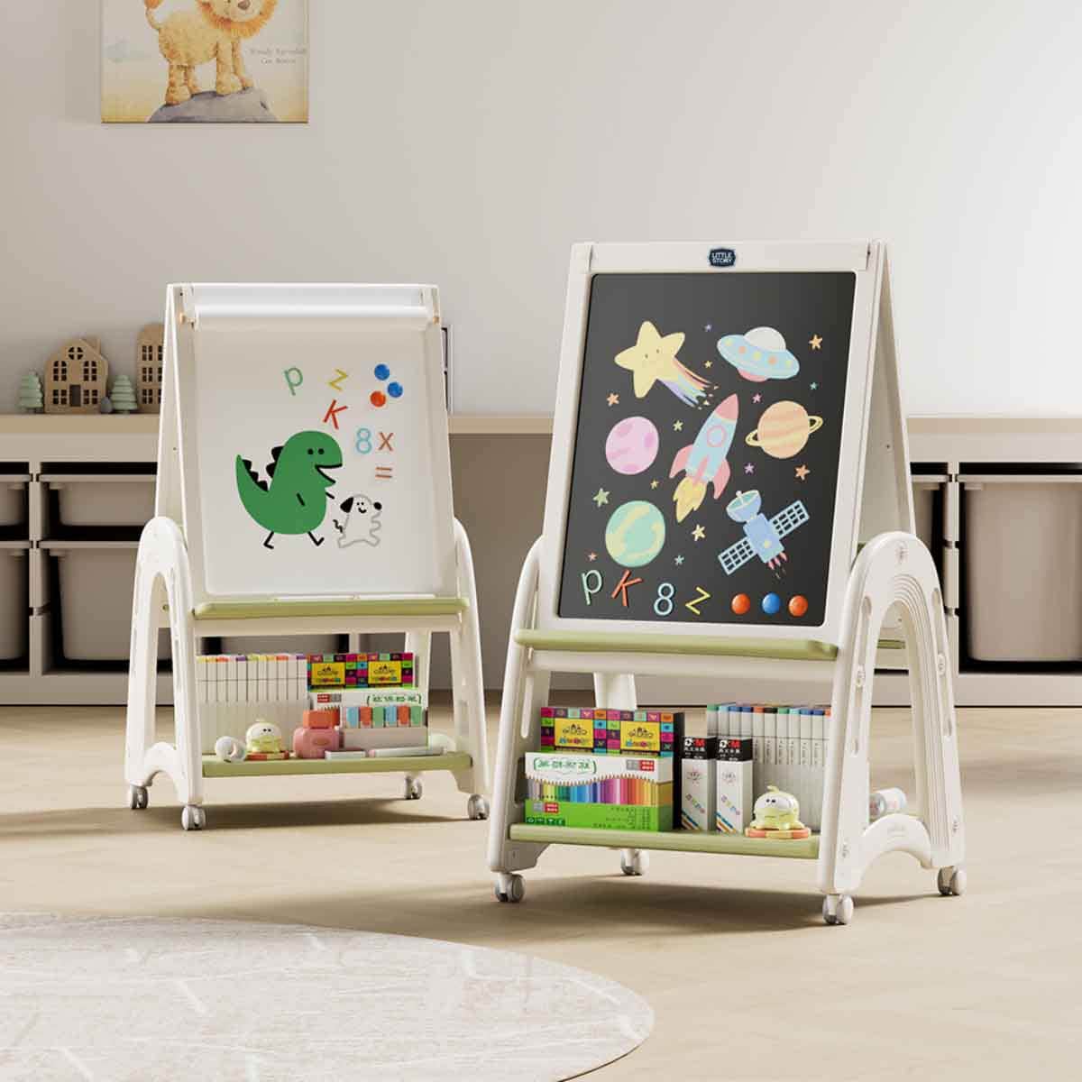 Little Story Double Sided Drawing Board Unisex, 3-4 Years