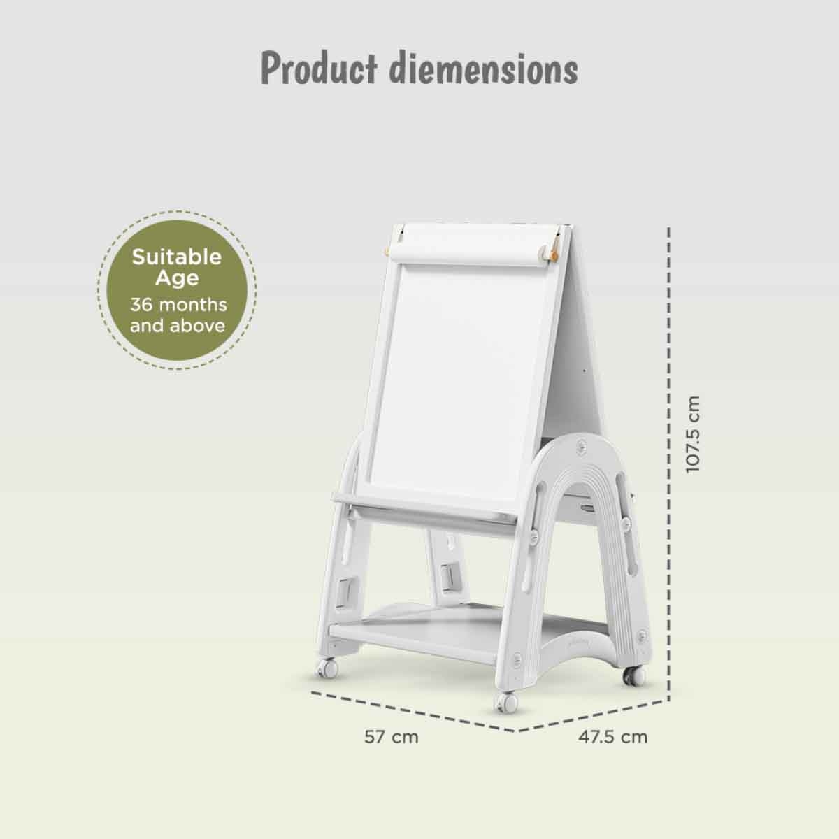 Little Story Double Sided Drawing Board Unisex, 3-4 Years