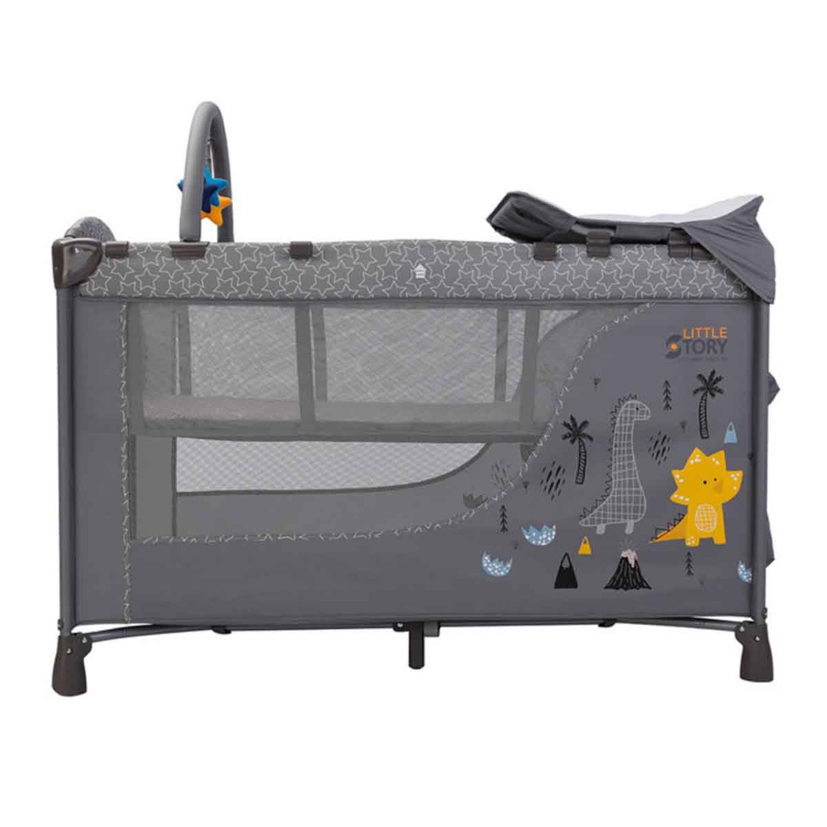 Little Story Foldable Cot & Playard Toddler, 0-2 Years