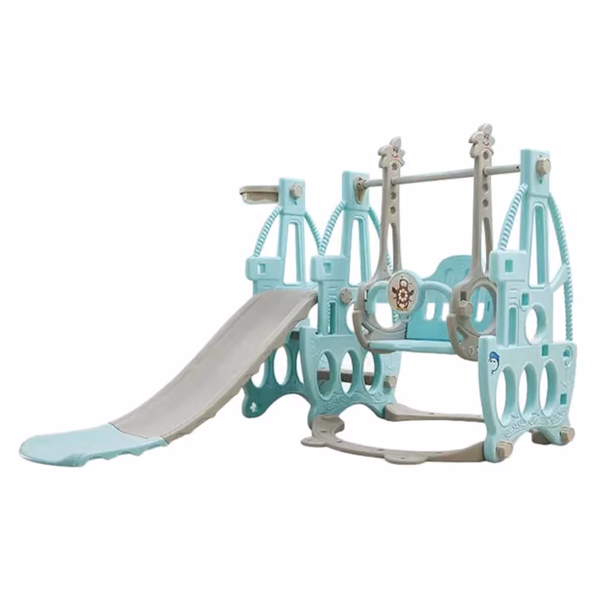 Little Story Green 3-in-1 Swing with Slide Unisex, 3-4 Years