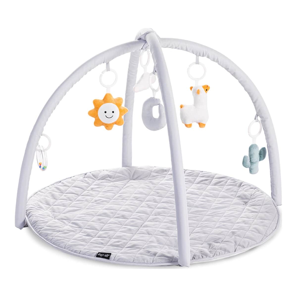 Little Story Grey Baby Play Mat