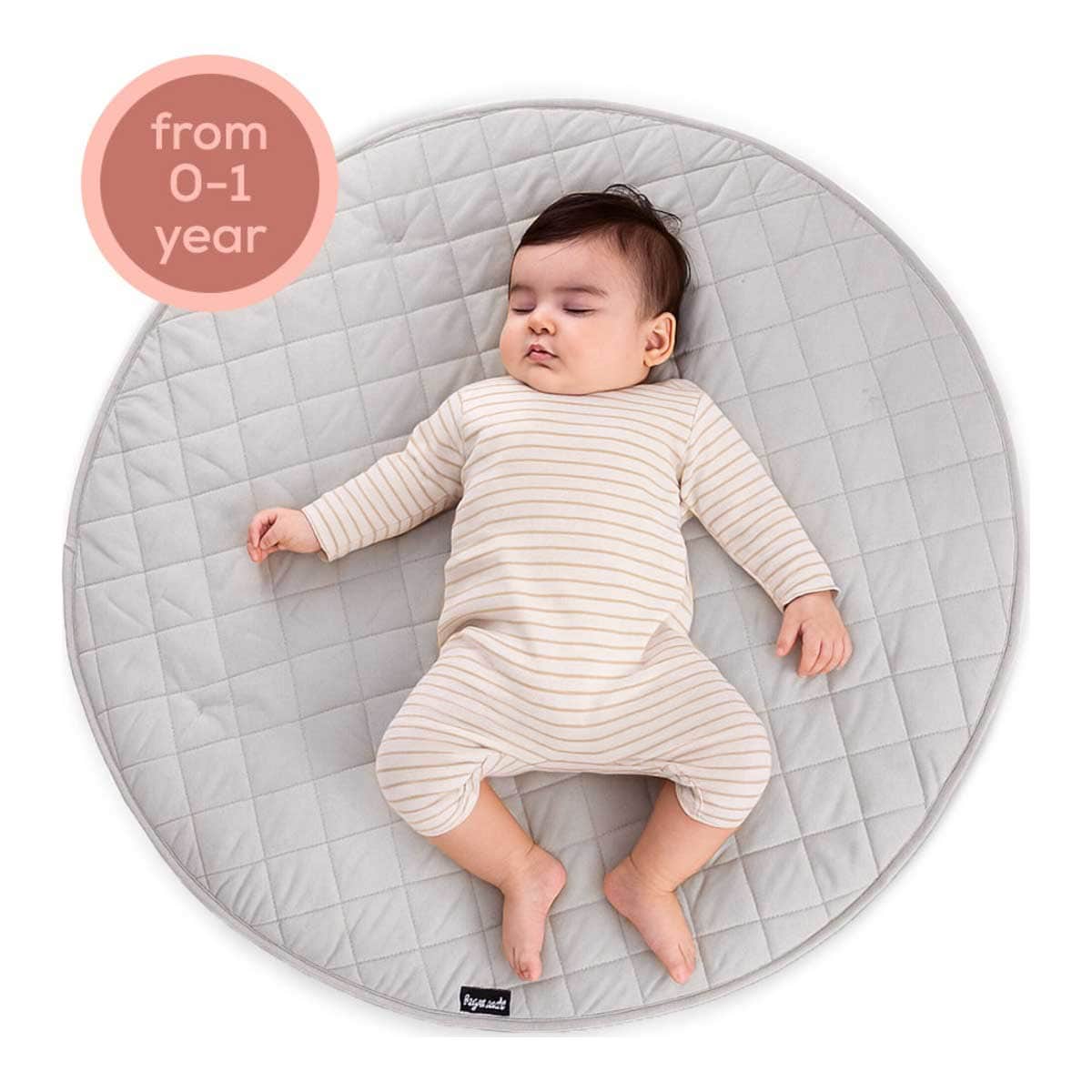 Little Story Grey Baby Play Mat