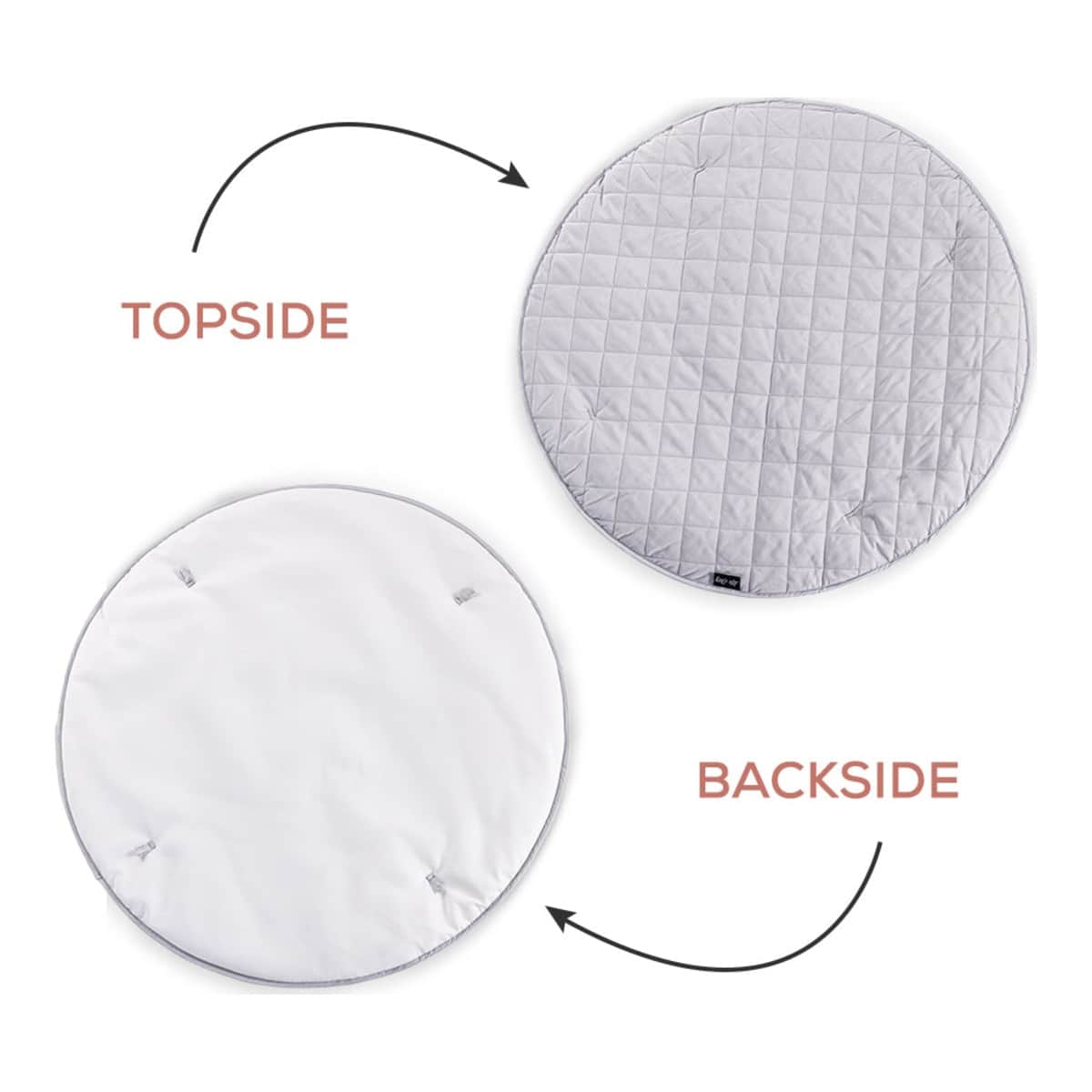 Little Story Grey Baby Play Mat