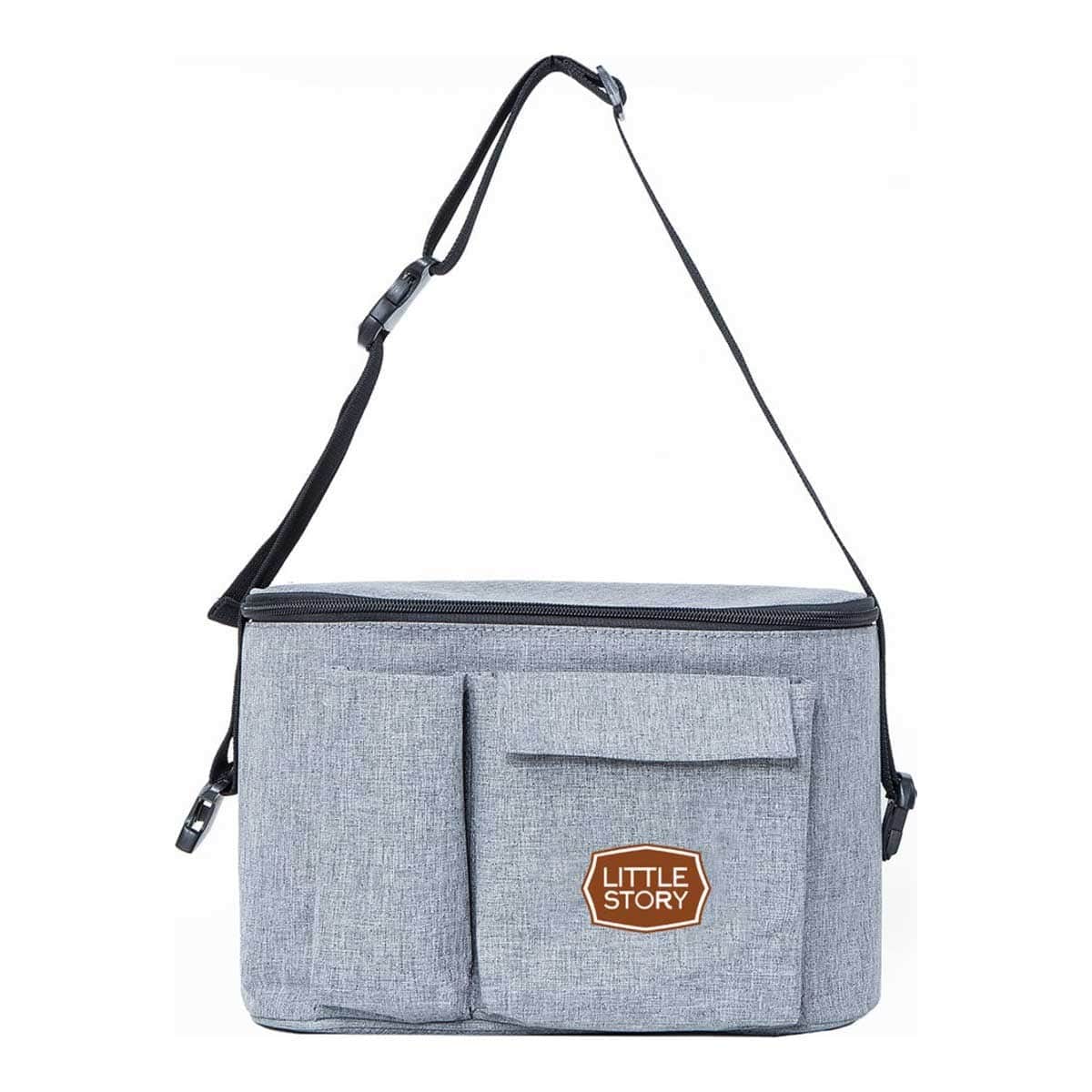 Little Story Grey Bronx Stroller Organizer