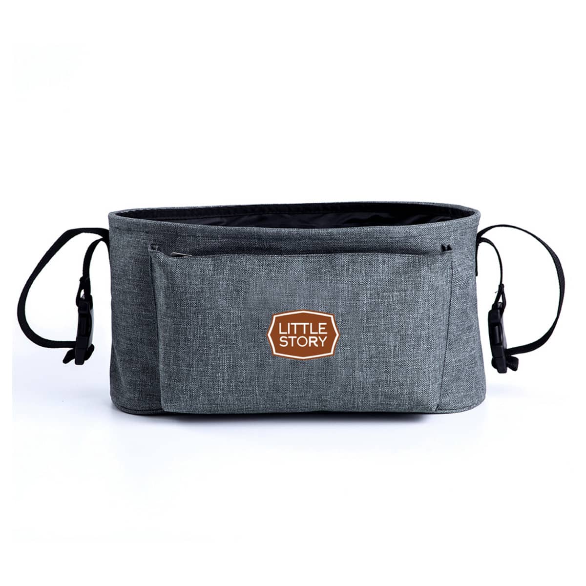 Little Story Grey Bronx Stroller Organizer Toddler, 0-2 Years
