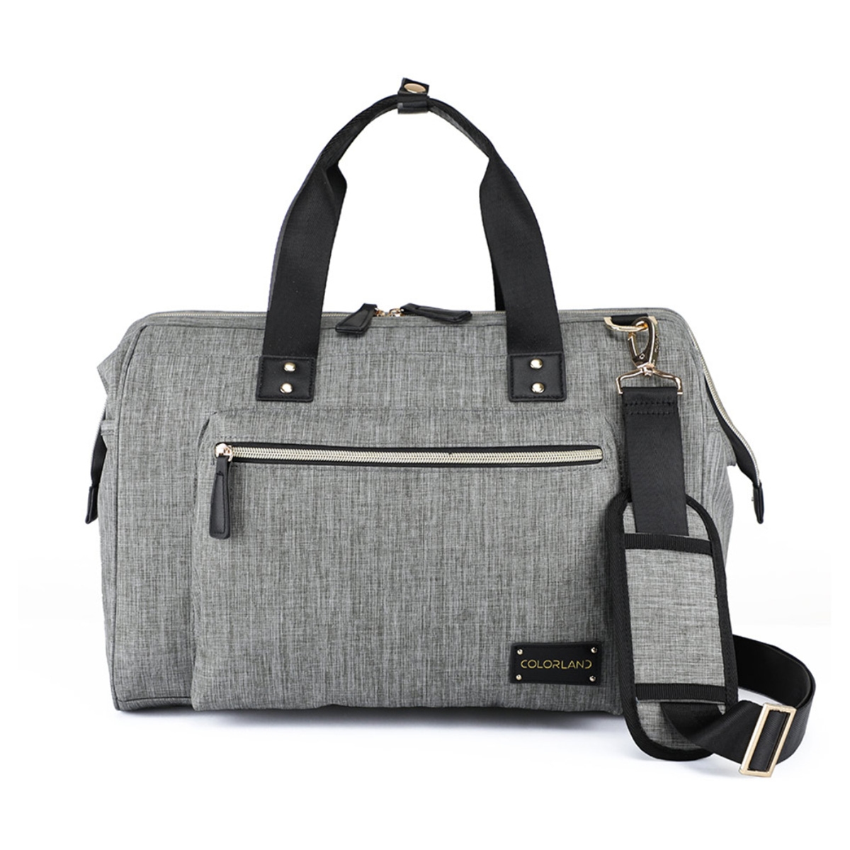 Little Story Grey Zera Mom Dad Diaper Bag Toddler