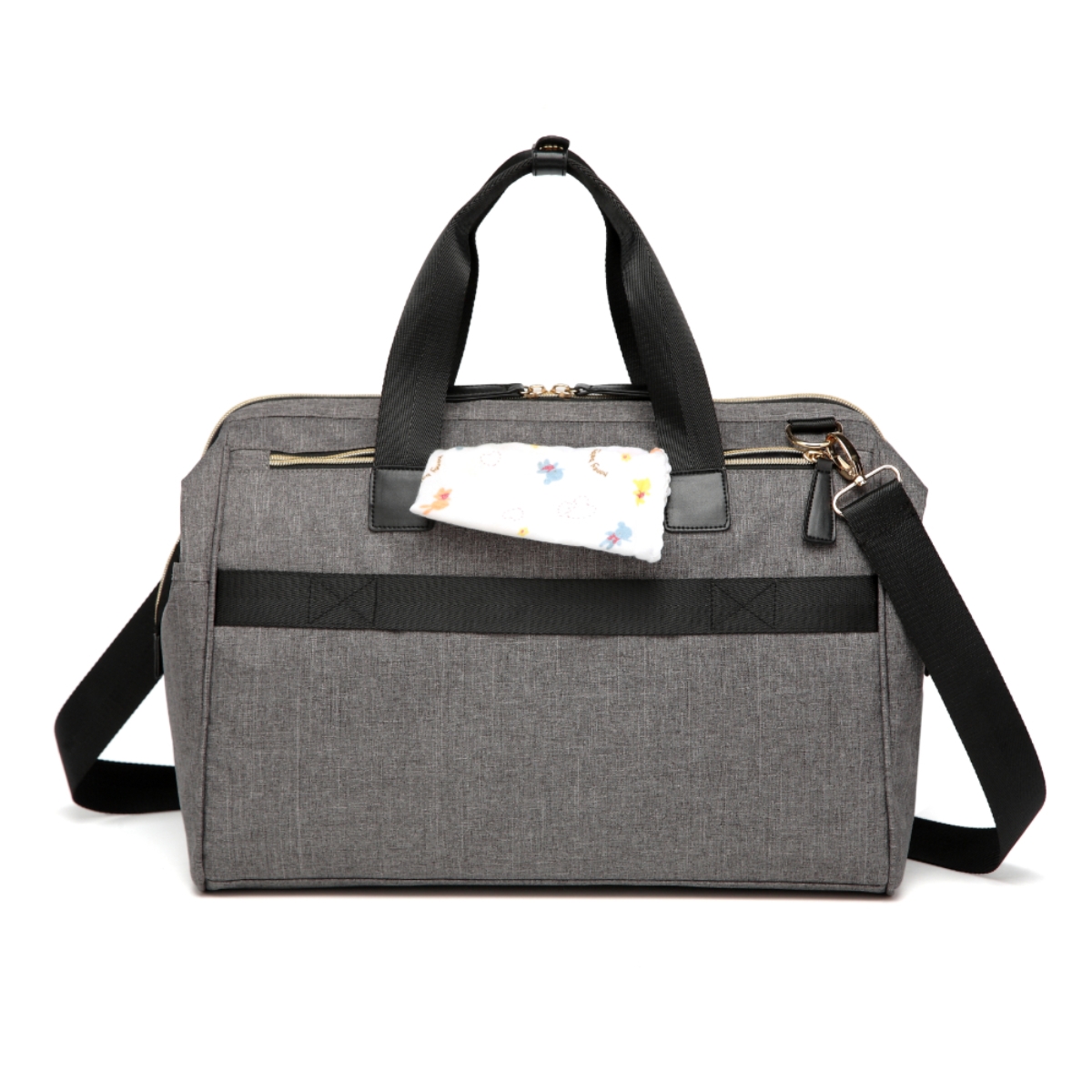 Little Story Grey Zera Mom Dad Diaper Bag Toddler