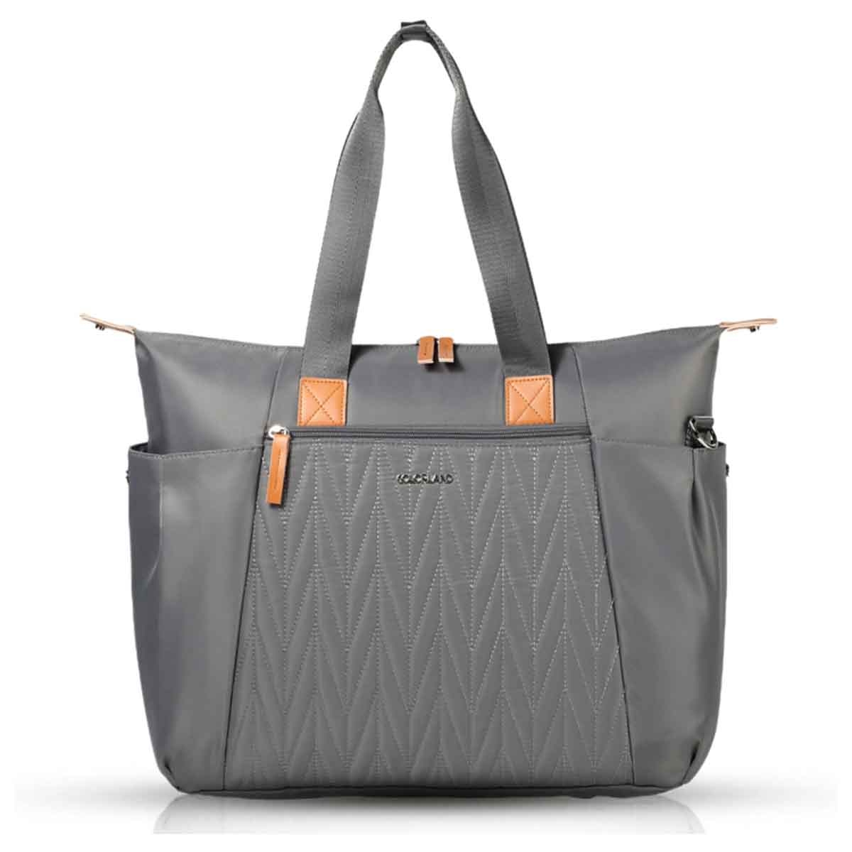 Little Story Grey Zurich Pack & Go Baby Travel Diaper Bag