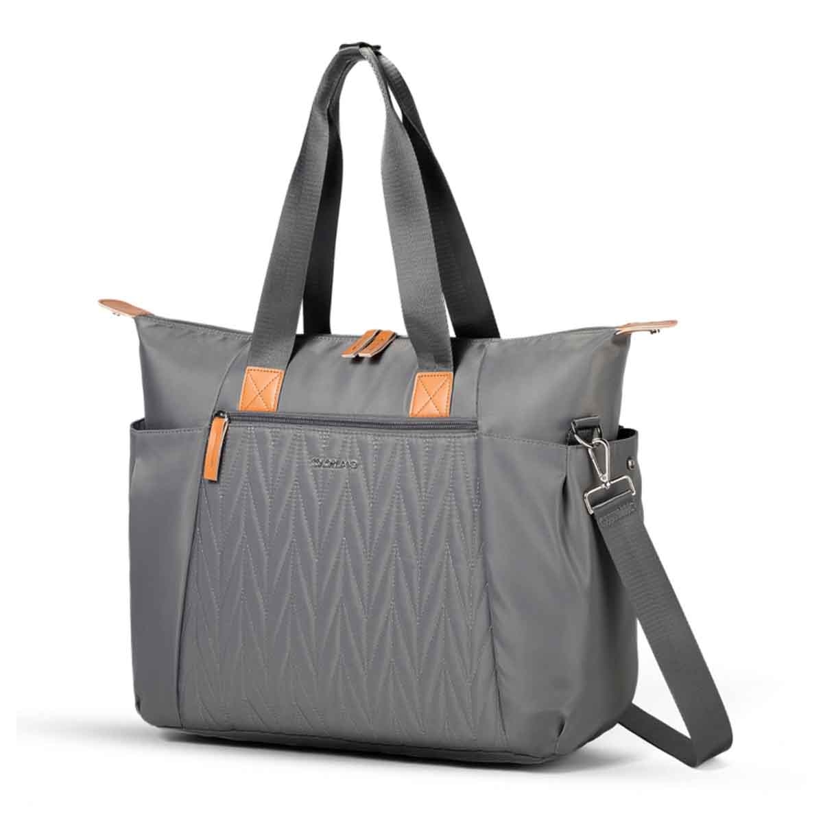 Little Story Grey Zurich Pack & Go Baby Travel Diaper Bag