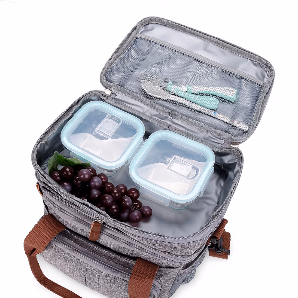 Little Story Insulated Lunch Box and Bottle Bag Unisex, 3-4 Years