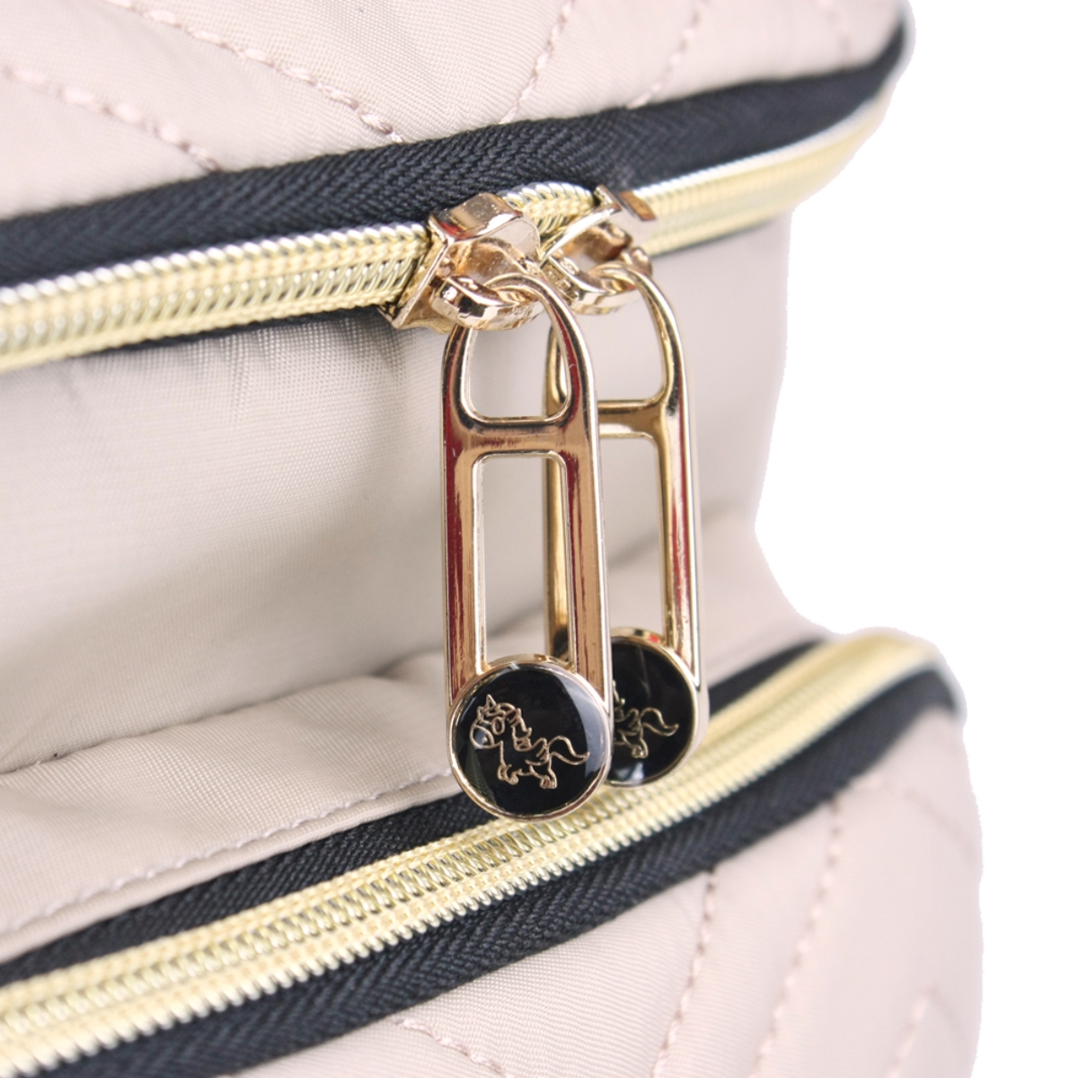 Little Story Ivory Georgia Diaper Bag with Changing Pad & Stroller Hooks Toddler