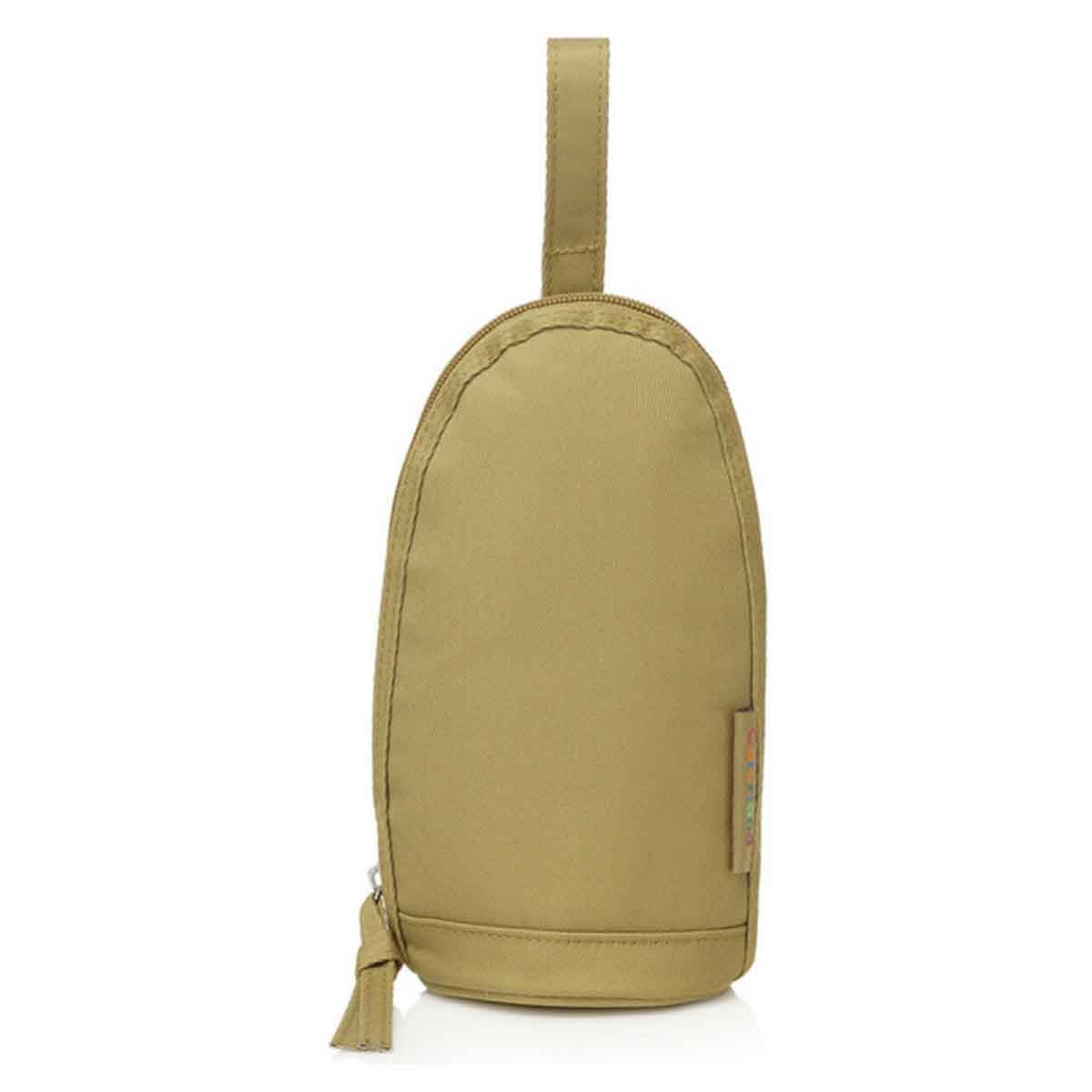 Little Story Khaki Insulated Bottle Bag