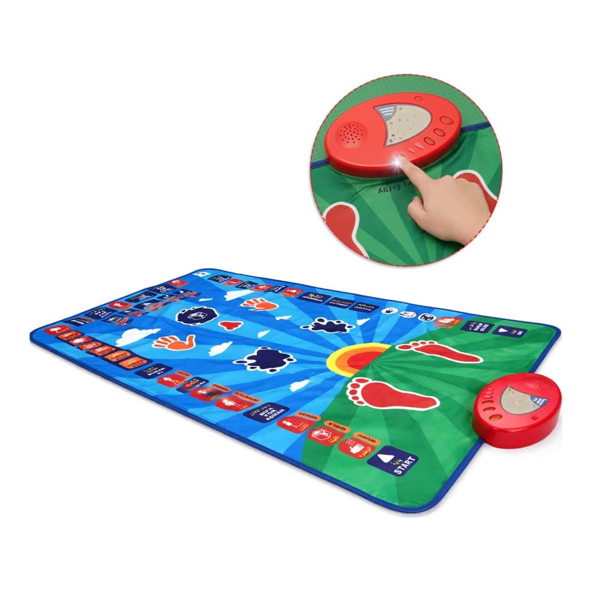 Little Story Kids Islamic Salah Prayer Learning Mat Unisex, 3-4 Years