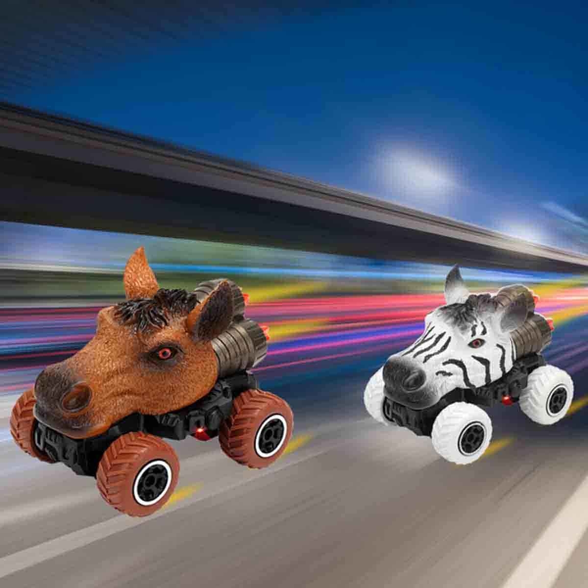 ليتل ستوري لعبة سيارة الحصان ذات قناتين مع جهاز تحكم عن بعد للجنسين، عمر 3-4 سنوات