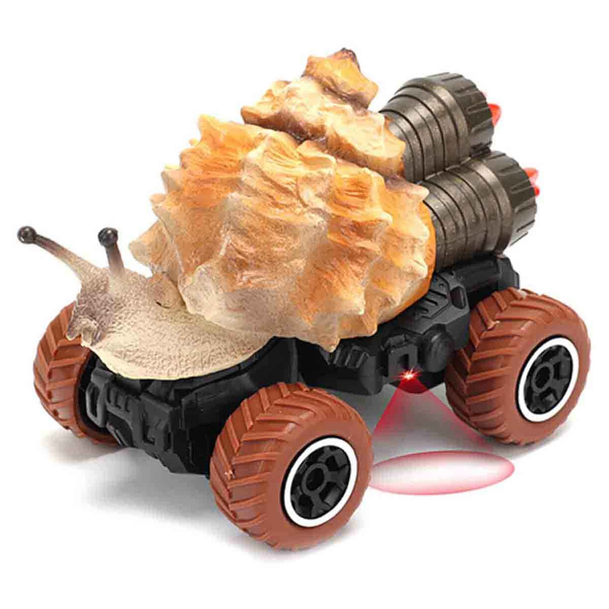 Little Story Brown Kids Toy 2 Channel Snail Car with Remote Control Unisex, 3-4 Years