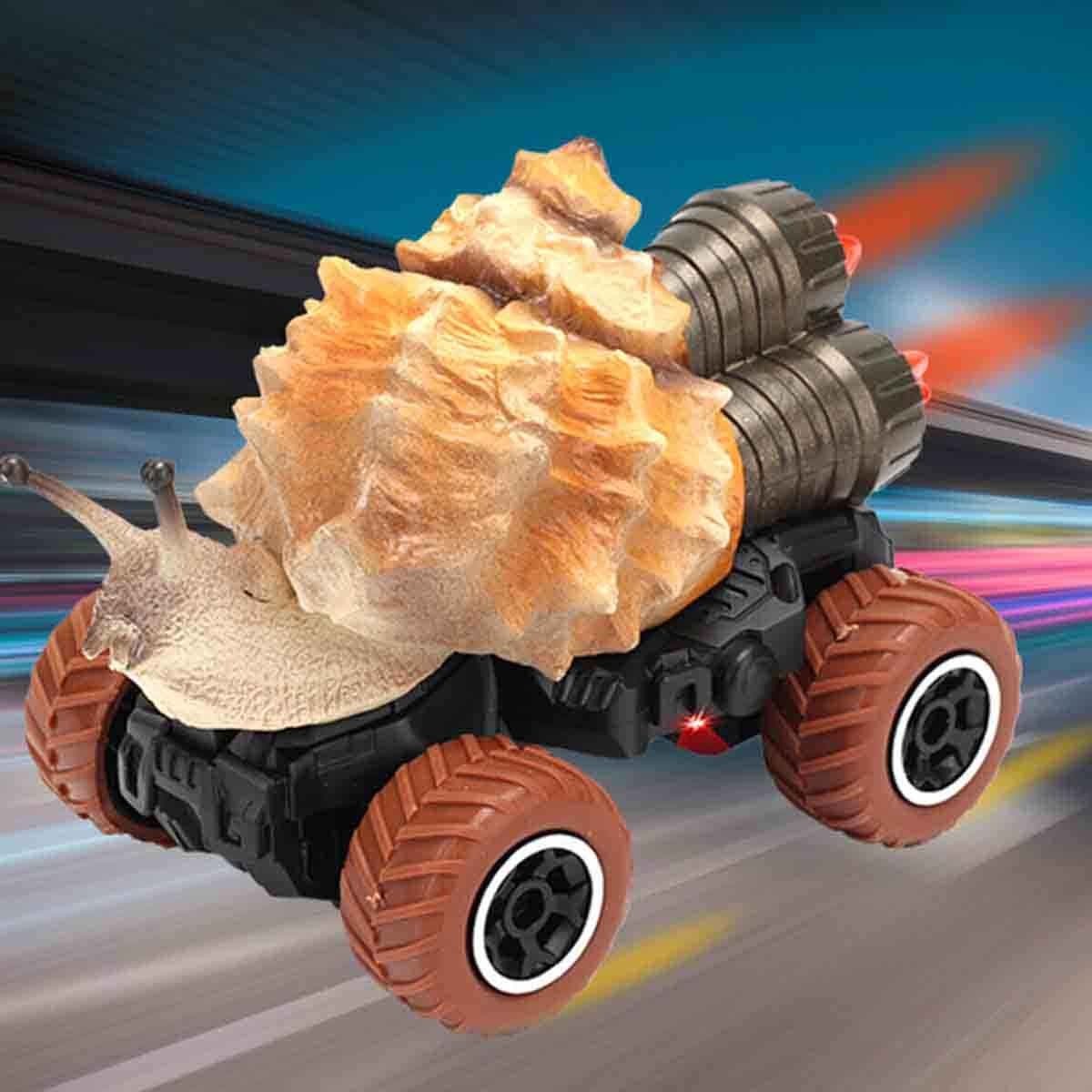 ليتل ستوري لعبة سيارة الحلزون ذات قناتين مع جهاز تحكم عن بعد للجنسين، عمر 3-4 سنوات