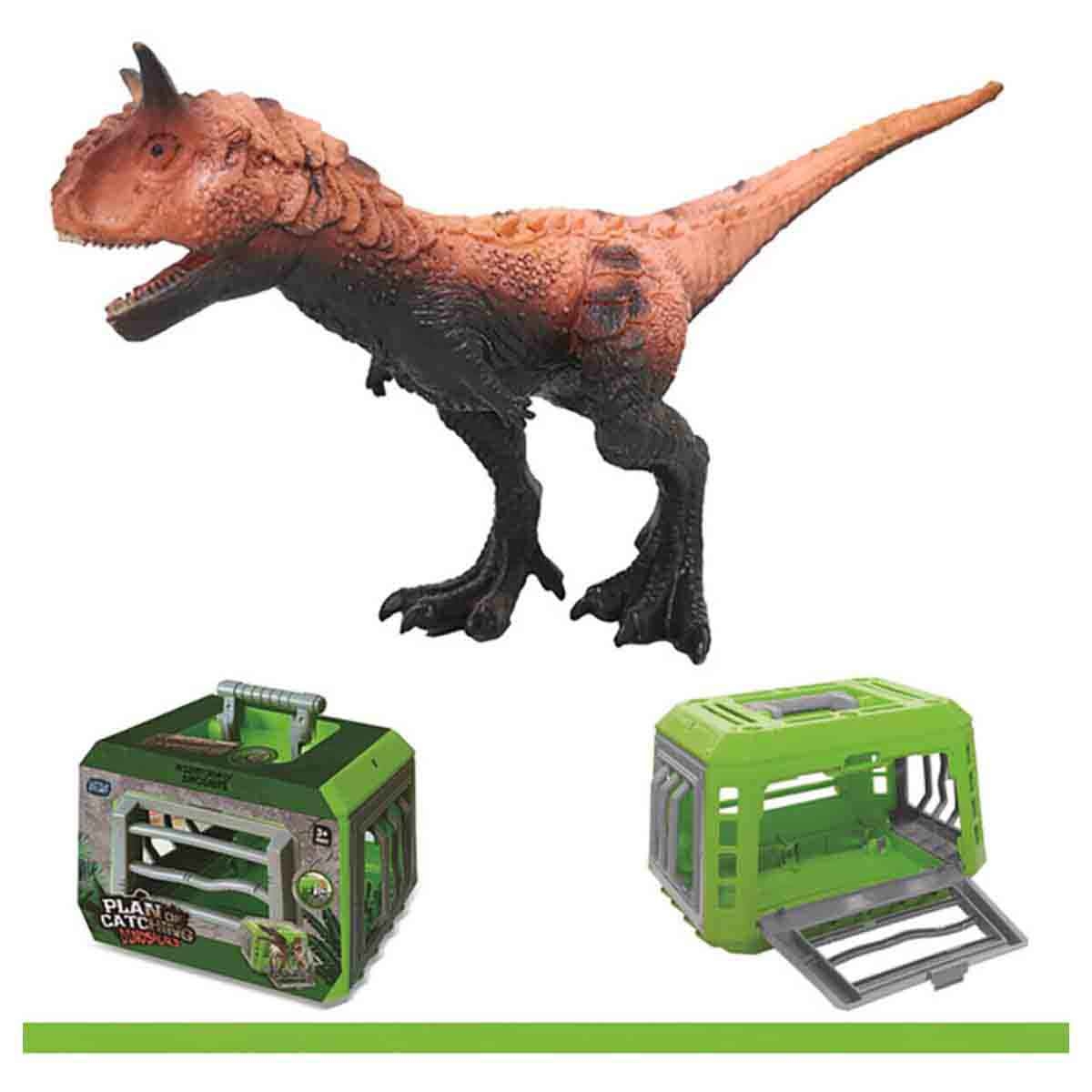 Little Story Kids Toy Dinosaur with Caching Cage Unisex, 3-4 Years