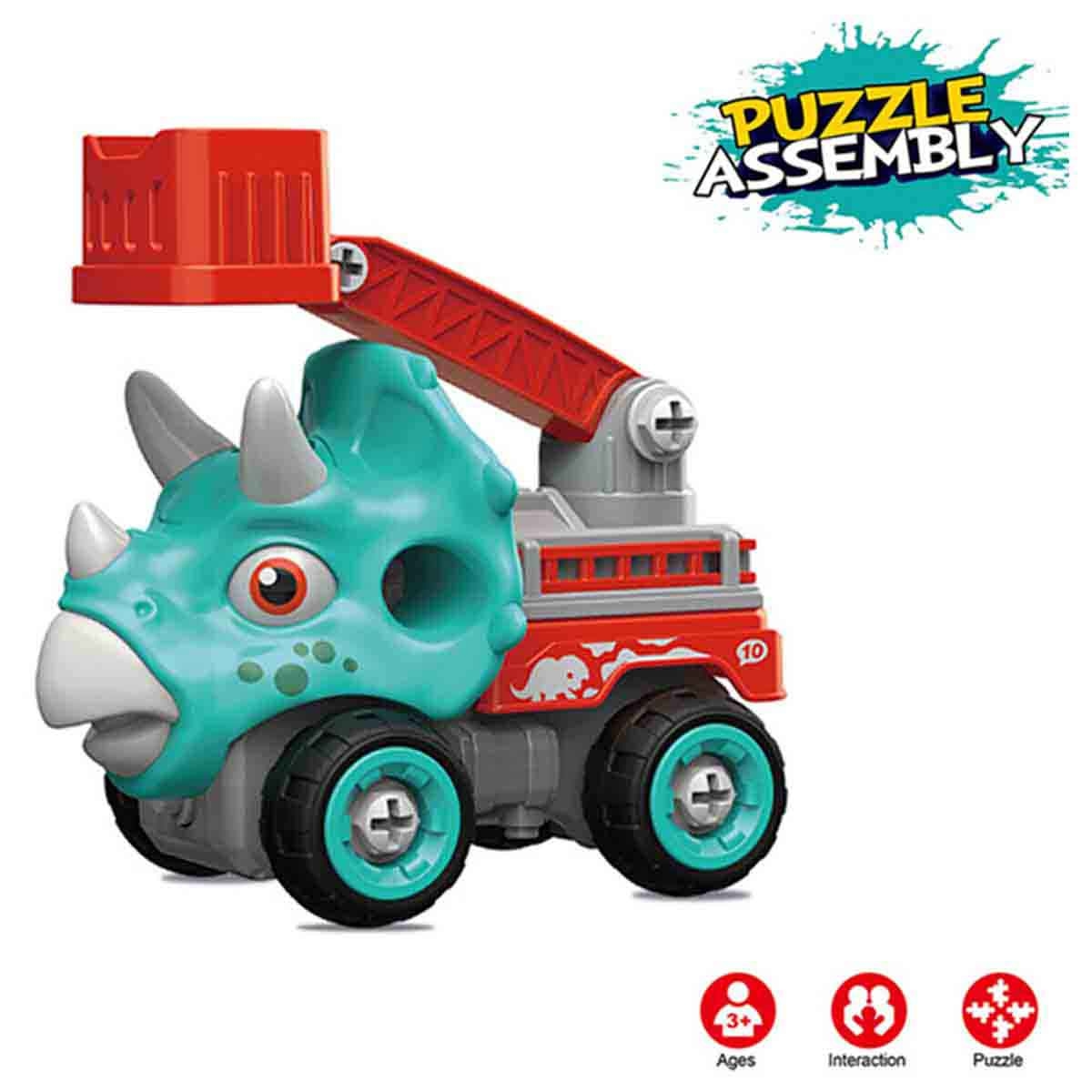 Little Story Kids Toy Mini Dinosaur Truck with Remote Control Unisex, 3-4 Years