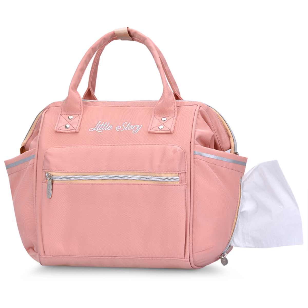Little Story Pink Ace Diaper Bag Toddler