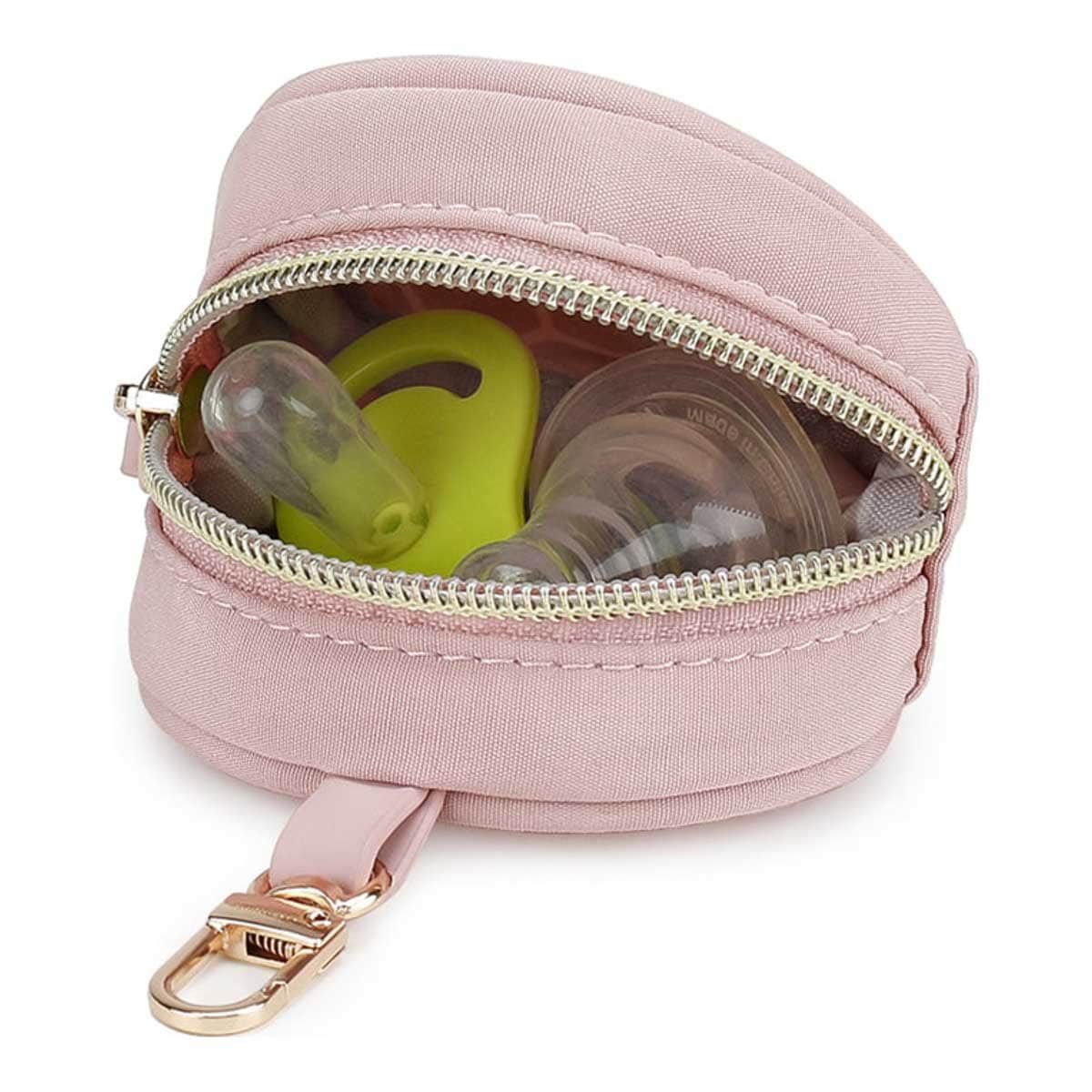 Little Story Pink Nova Tote Bag with Pacifier Pod