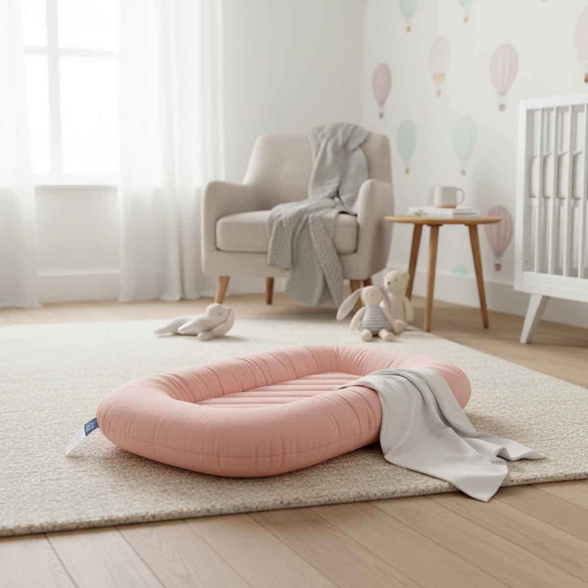 Little Story Pink Portable Lounger Sleeping Pod