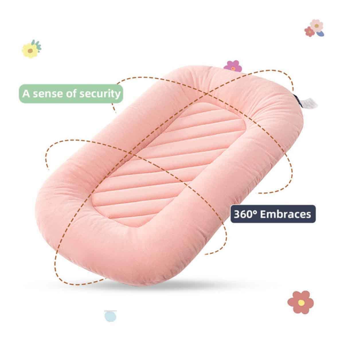 Little Story Pink Portable Lounger Sleeping Pod