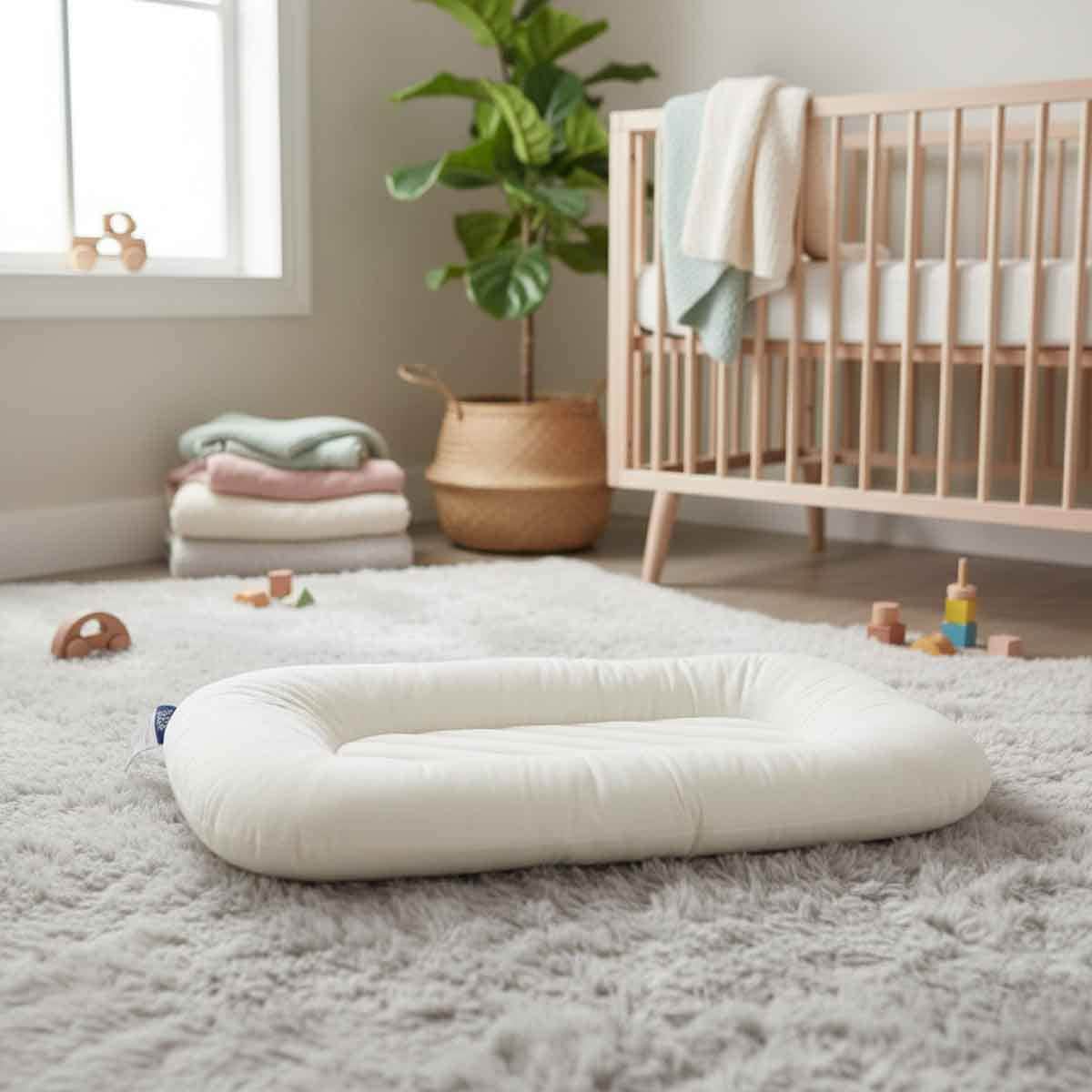 Little Story White Portable Lounger Sleeping Pod