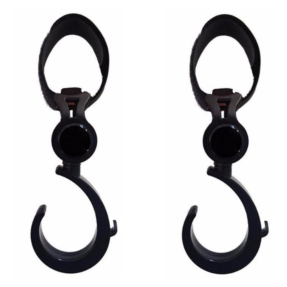Little Story Rotating Compatible Stroller Hooks Toddler, 0-2 Years, Pack of 2