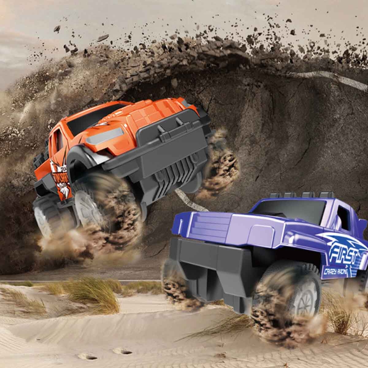 ليتل ستوري سيارة لعبة دايكاست منزلقة بتصميم جرافيتي للجنسين، عمر 3-4 سنوات