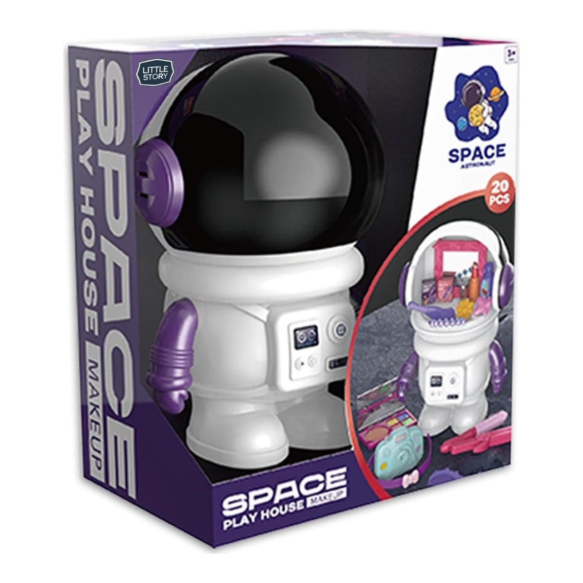 Little Story Space Play House Makeup Playset Unisex, 3-4 Years