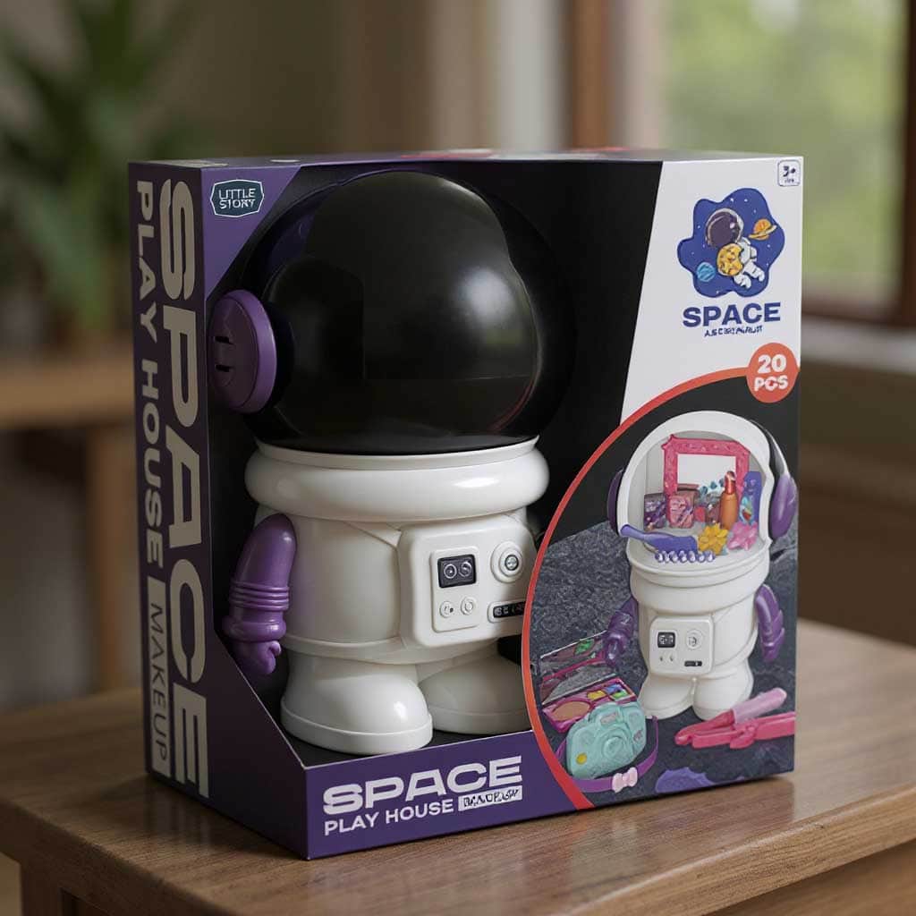 Little Story Space Play House Makeup Playset Unisex, 3-4 Years
