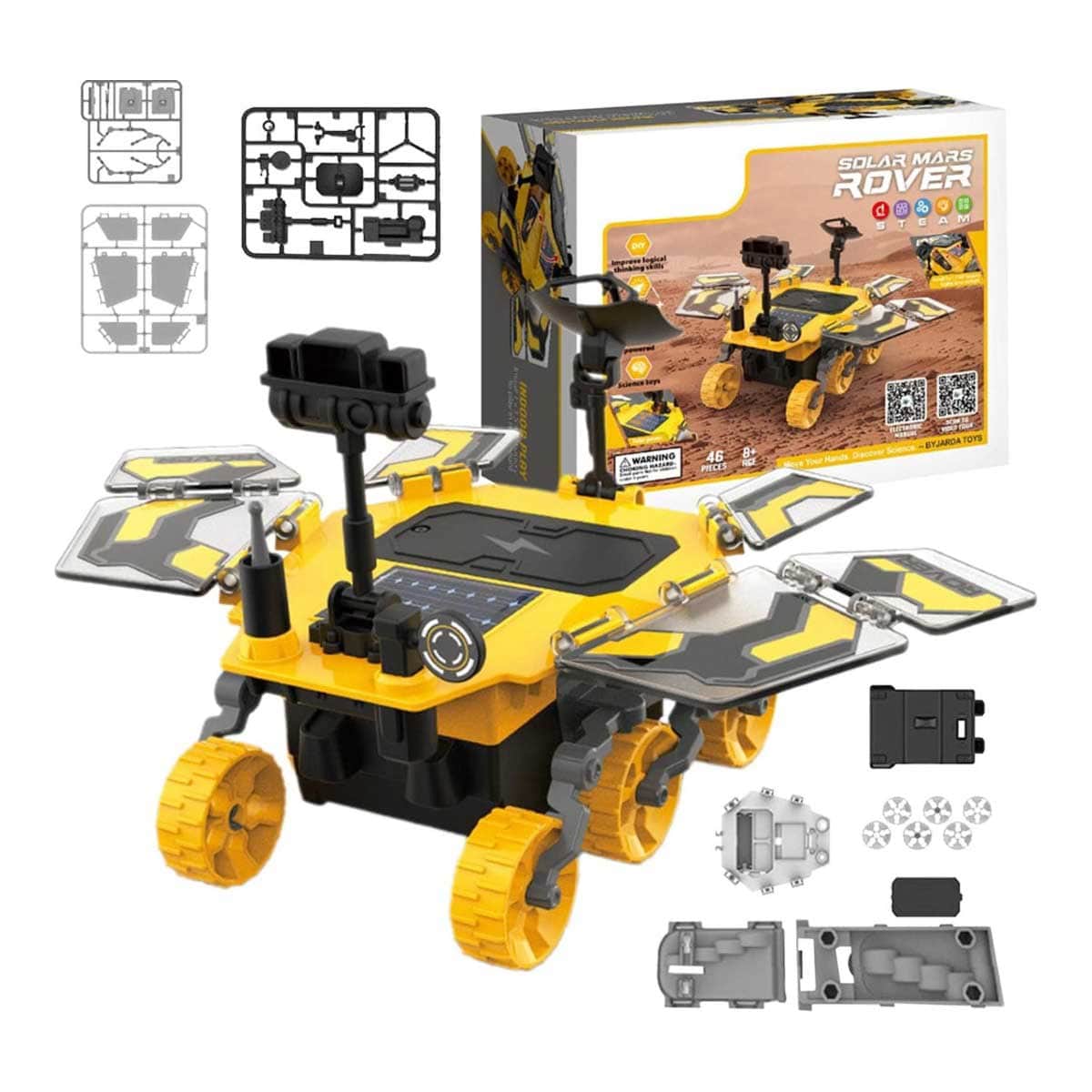 Little Story STEM DIY Solar Mars Exploration Rover Unisex, 8-10 Years