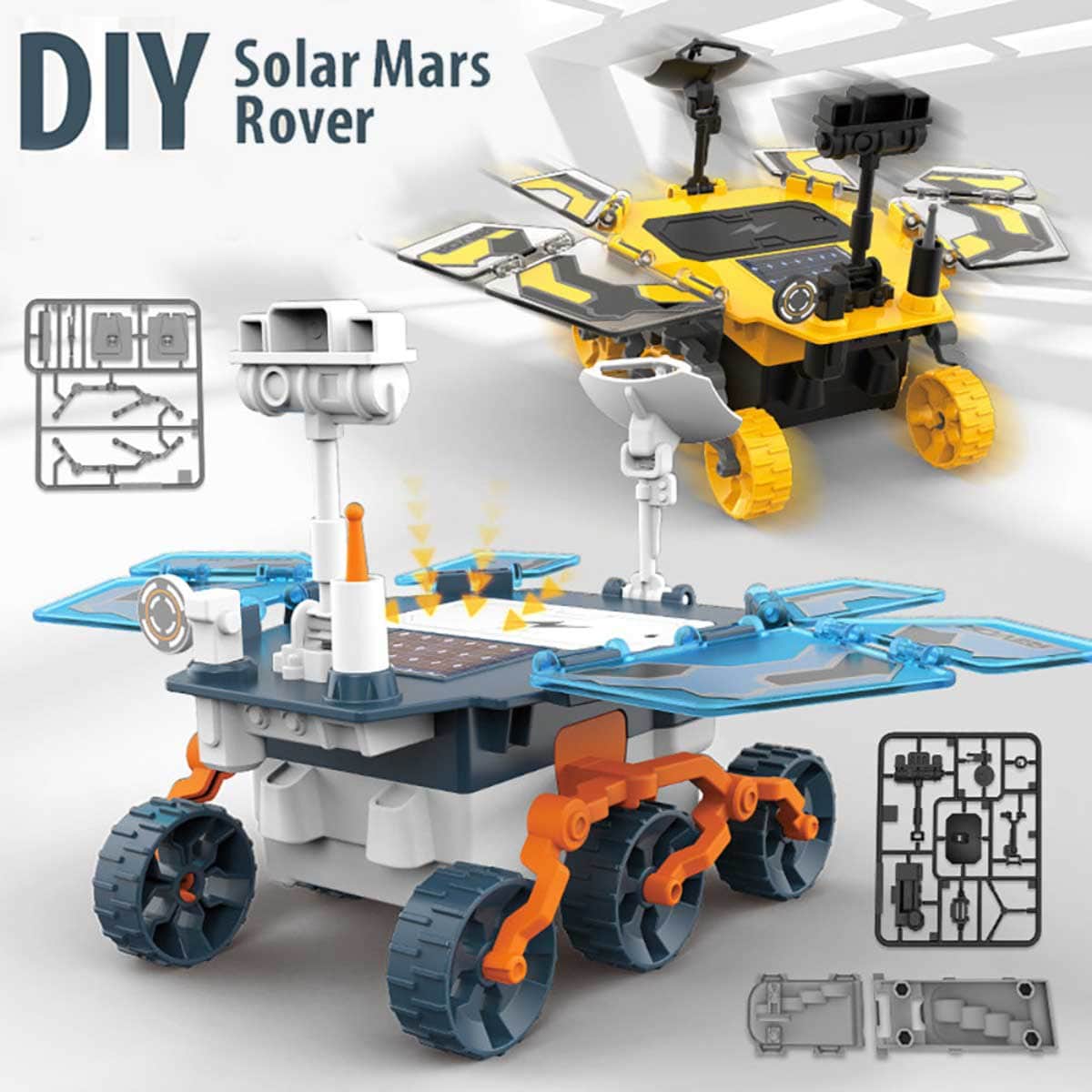Little Story STEM DIY Solar Mars Exploration Rover Unisex, 8-10 Years