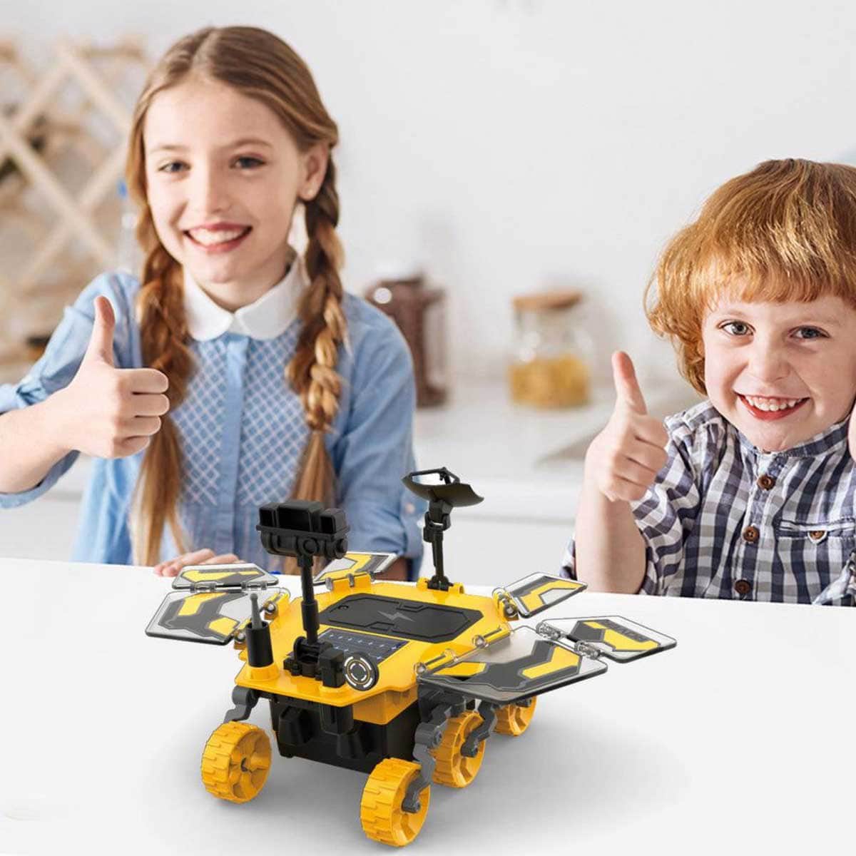 Little Story STEM DIY Solar Mars Exploration Rover Unisex, 8-10 Years