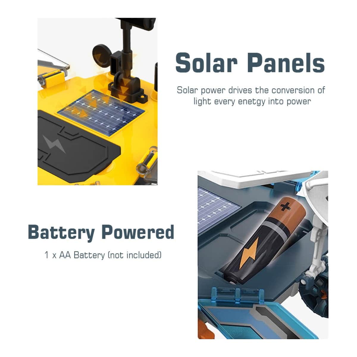 Little Story STEM DIY Solar Mars Exploration Rover Unisex, 8-10 Years