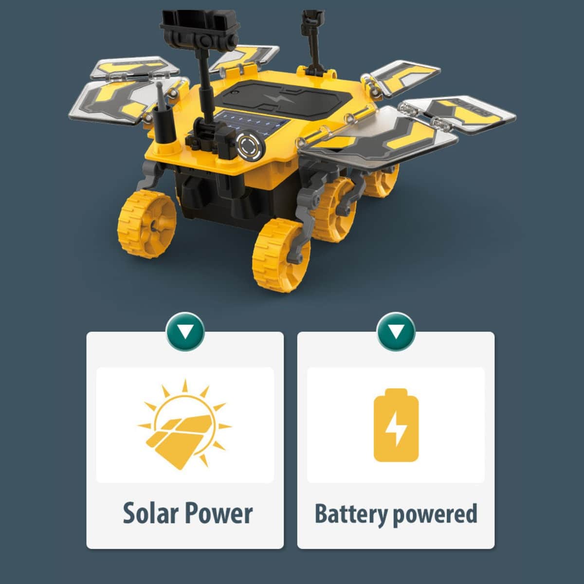 Little Story STEM DIY Solar Mars Exploration Rover Unisex, 8-10 Years