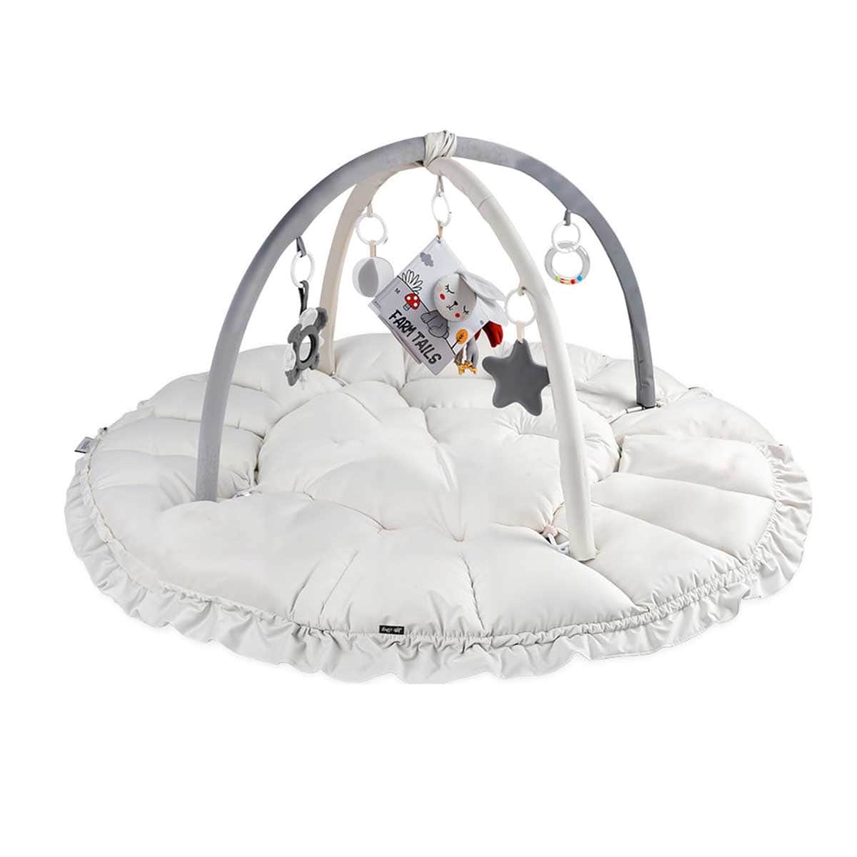 Little Story White 5-in-1 Baby Play Mat