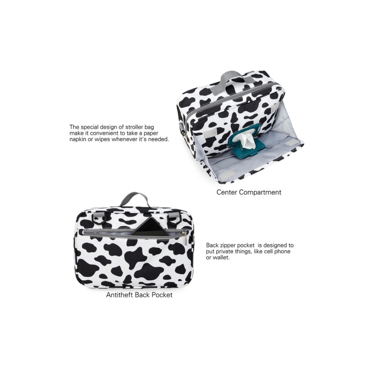 Little Story Baby Diaper Changing Clutch Kit