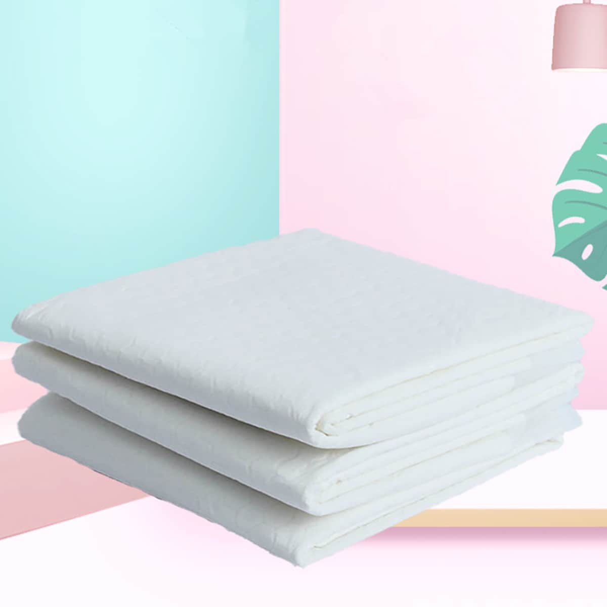 Little Story White Disposable Changing Mats Toddler, 0-2 Years, Pack of 50