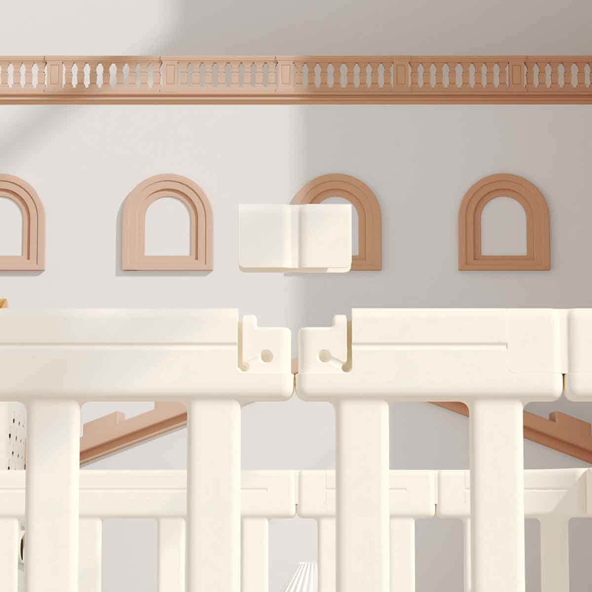 Little Story White Large Playpen Toddler, 0-2 Years