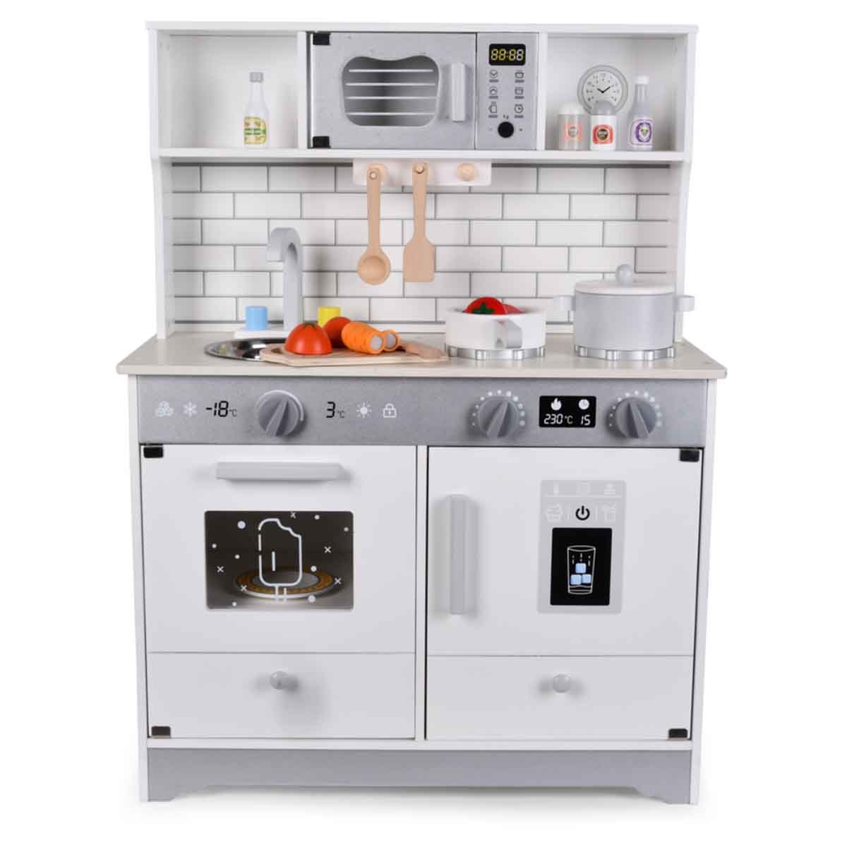 Little Story Wooden Kitchen with Accessories Playset Unisex, 3-4 Years